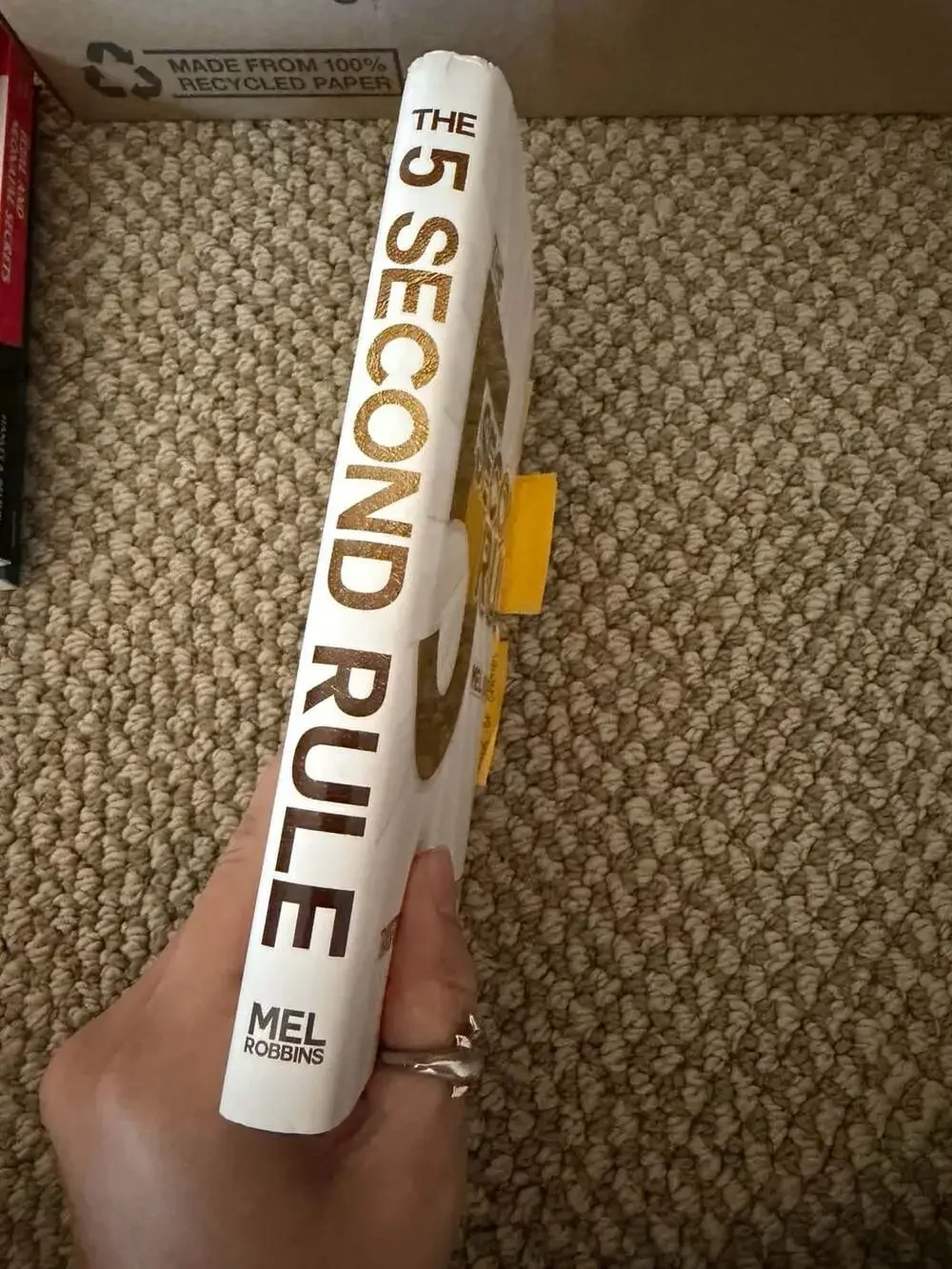 The 5 Second Rule:  by Mel Robbins,